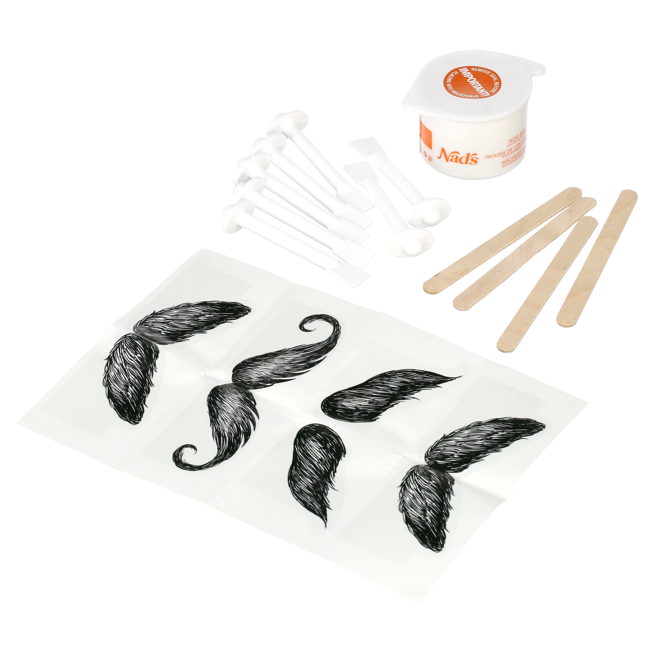 Nad's Nose Wax for Men & Women Nose Hair Waxing, 1.6 oz