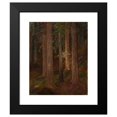 thumbnail image 2 of Anna Berent 20x24 Black Modern Framed Museum Art Print Titled - Forest, 2 of 5