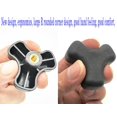 thumbnail image 5 of Perillas de repuesto universales para andador ForconMed, perillas de ajuste de brazo de repuesto para andador, perilla de 3 puntos con herrajes, piezas para andador, diseño ergonómico, cómodas y de bu, 5 of 5