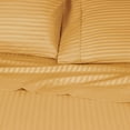 thumbnail image 5 of Superior 3-Piece 300-Thread Count Modern Gold Egyptian Cotton Sheet Set, Twin XL - Deep Pocket, 5 of 7