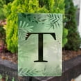 thumbnail image 3 of America Forever Monogram Letter T Garden Flag, 12.5 x 18 inch Double Sided, Greenery Flag, Botanical Monogram Flag, Initial Flag, Spring Summer Outdoor Decor, Yard Decoration, 3 of 5