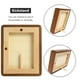 thumbnail image 2 of Marco de fotos de madera natural para mesa, nogal, 11 x 14, 2 of 7
