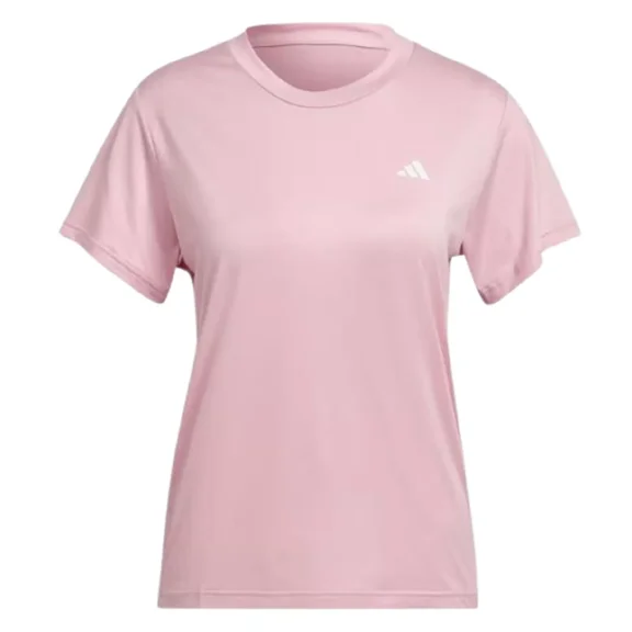adidas Women's Aeroready Desgined 4 Training Minimal Short Sleeve Tee T-Shirt (True Pink/White, X-Large)