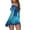 Blue, variant on Women's Bikini Sets Beads Triangle Swimsuits 2 Piece String High Cut Cheeky Bathing Suits