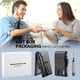 thumbnail image 5 of Billetera umoven para hombre, delgada, de piel, con bloqueo RFID, 5 of 8