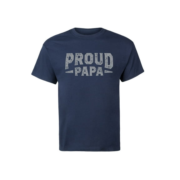 Instant Message - Proud Papa - Men's Short Sleeve Graphic T-Shirt