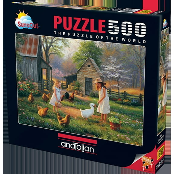 Anatolian Puzzle 500 Piece - Evening At Grandma's