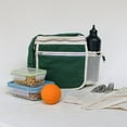 thumbnail image 4 of Simple Ecology Organic Cotton Insulated Lunch Bag - Green, 4 of 5