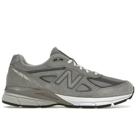 New Balance Men's 990v4 MiUSA Grey Silver, from StockX