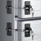 thumbnail image 1 of 2 Pack Refrigerator Door Lock with Adhesive, No Tools Required, Child Proof, 1 of 5