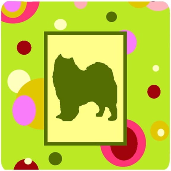 Samoyed Foam Coasters - Set Of 4