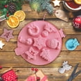 thumbnail image 4 of THLKIF Christmas tree, elk, snowman Shapes Silicone Molds for DIY Cake Fondant Biscuit Cookies Soap Sugar Pudding Chocolate Hard Candies Dessert Candle Decor, 4 of 4