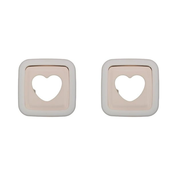 Naiovety Molde para hacer sándwich en forma de corazón fácil operación moldes para pasteles molde decorativo postres desayuno caramelo 11.3x11.3x3.3 cm 1 2piezas