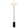 thumbnail image 2 of Evelyn&Zoe Somerset 64" Tall Floor Lamp with Empire Fabric Shade, Blackened Bronze/White, 2 of 7