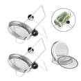 thumbnail image 1 of Stainless Steel Wide Mouth Quart Mason Jar Sprouting Kit, 1 of 11
