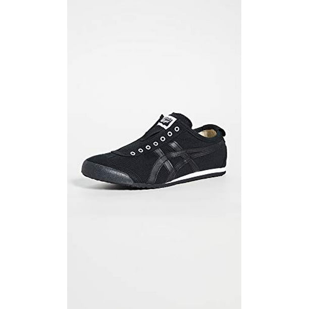 Onitsuka Tiger Mexico 66 Slip On Classic Running Shoe Black Black