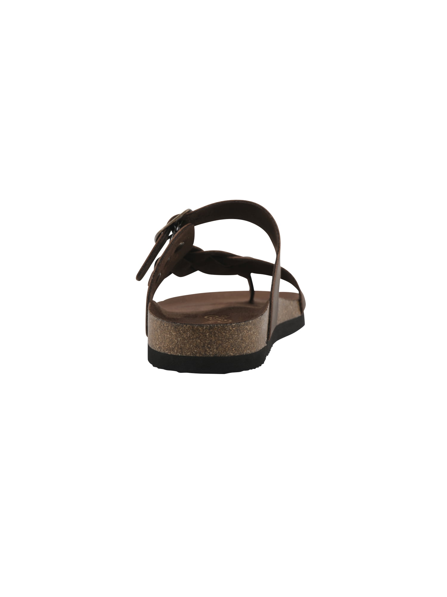 Mountain Sole Women's Braided Footbed Comfort Sandal