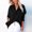 Black, variant on Women Sweatshirt Womens Pullovers Hooded Long Sleeve Solid Color Button Casual Hoodies Loose Fit Fall Winter Comfortable Going out Trendy Party Top(Sky Blue)