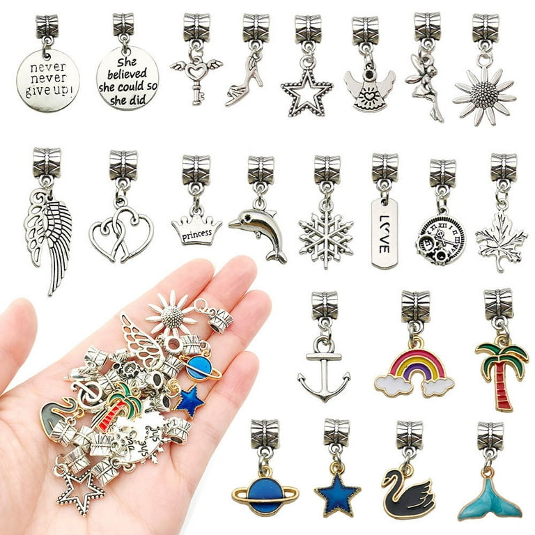 Pack of 10 Charms for DIY Jewelry Craft Supplies for LDS activities or  gifts, pendants, bracelets. Press Forward YW 2016 Mutual Theme.