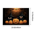 thumbnail image 3 of LHNFT Halloween Doormat Outdoor, Ghost Welcome Door Mat Outside Entrance,Non-slip Entry Rug,16" x 24", 3 of 6