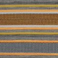 thumbnail image 6 of SAFAVIEH Montauk Rothesay Striped Soft Braided Cotton Area Rug, Navy/Multi, 5' x 8', 6 of 6