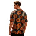 thumbnail image 4 of Mens Halloween Costume Halloween Tshirts Round Neck Short Sleeve Holiday Halloween Tee Shirts, 4 of 5