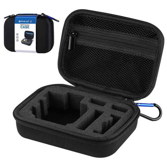 QKOO Waterproof Carrying and Travel Case for GoPro, DJI Osmo Action and other Sport Cameras Small