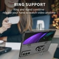 thumbnail image 3 of Galaxy Z Fold 2 Case with 360°Rotate Ring Holder, Allytech Premium Hard PC Scratch Resistant Anti-Drop Viewing Kickstand Folio Foldable Cover for Samsung Galaxy Z Fold 2 5G(2020), Black, 3 of 10