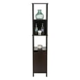 thumbnail image 6 of Organize It All 5 Shelf Ambassador High Cabinet in Espresso, 6 of 11