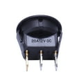 thumbnail image 4 of 60 Pcs 12V 20A Amps On/Off/ 3 Position Terminal Round Rocker LED Toggle Switch Blue & Red, 4 of 8