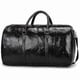 thumbnail image 2 of Men Pu Leather Duffle Weekend Bag Luggage Travel Handbag Holdall, 2 of 4