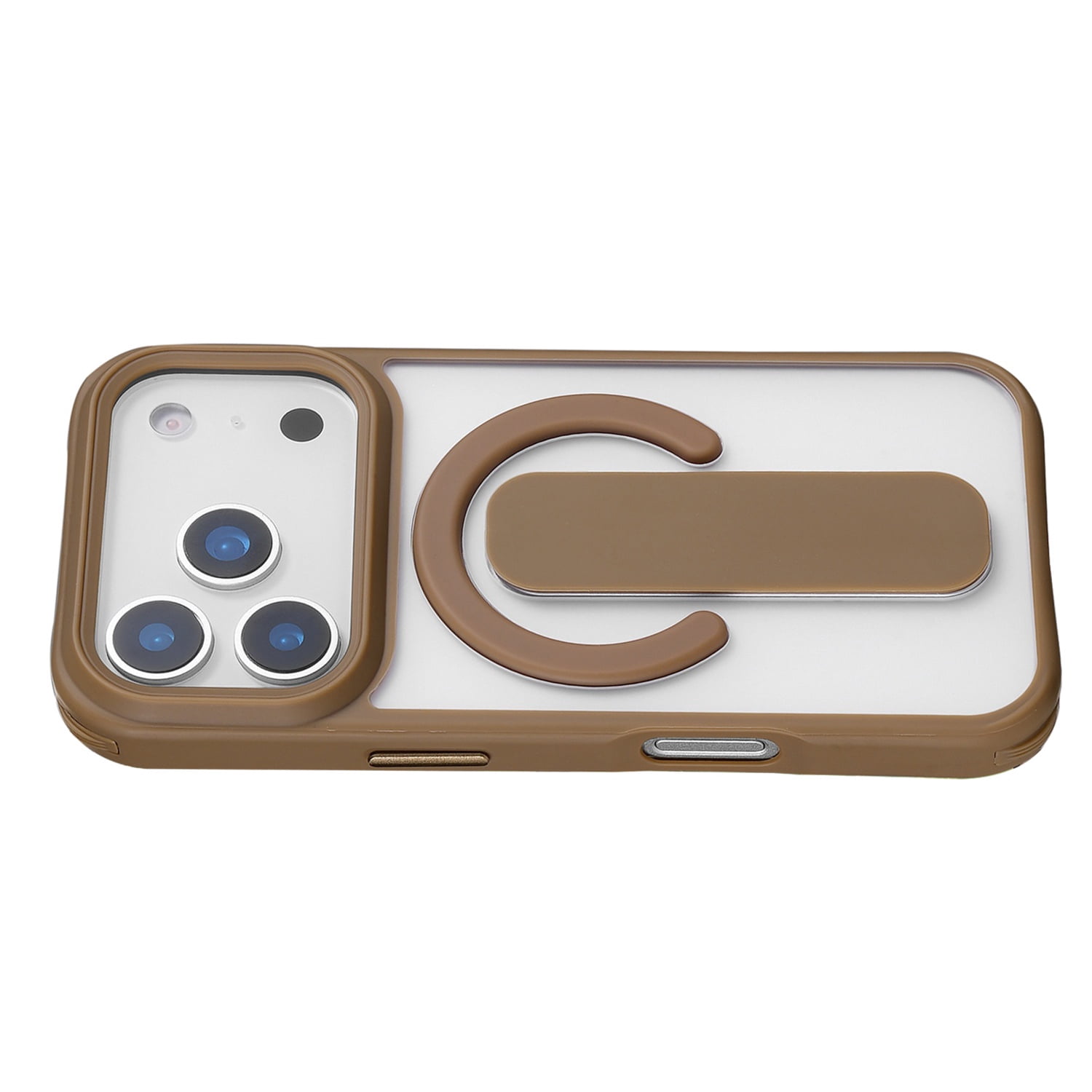 Elegant Matte MagSafe Case with Kickstand for iPhone 17 Pro - Desert