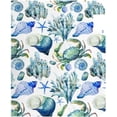 thumbnail image 4 of Coolnut Mailbox Covers Magnetic Oversize Blue Coral Sea Life Seasonal Mail Wraps for Home Outdoor Decor, 25.4"x20.78", 4 of 5