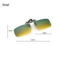 thumbnail image 2 of tooloflife Clip on Sunglasses Polarized Lenses UV 400 for Adults Unisex S/M/L, 2 of 8