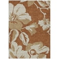 thumbnail image 2 of Addison Rugs Chantille Indoor/Outdoor Transitional Floral Terracotta Washable Rectangle Rug, 2'6" x 3'10", 2 of 6
