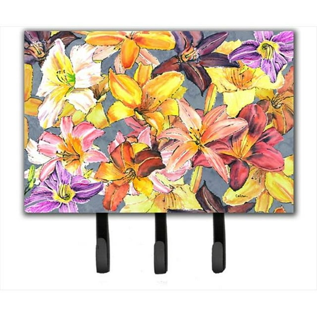 6 x 9 In. Day Lillies Leash or Key Holder