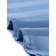 thumbnail image 5 of INSPIRAR CHIC Camisones de Satén para Mujeres con Cuello en V, Manga Corta, Camisón a Rayas, Ropa de Dormir de Seda, Vestido de Pijama M Azul Claro, 5 of 6