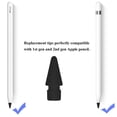 thumbnail image 4 of 4 Paquets de Pointe de Stylet pour Apple Pencil, Pointe Fine de Rechange Compatible avec iPad Air Mini Pro, Apple Pencil 1re Gén. et 2e Génération, 4 of 8