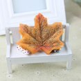 thumbnail image 1 of AutumnFauxMapleLeavesFallWeddingPartyPropThanksgivingHalloweenHomeArtDecor, 1 of 1