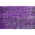 thumbnail image 2 of Addison Rugs Mayfield Washable Transitional Striped Purple Rectangle Rug, 1'8" x 2'6", 2 of 5