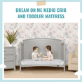 thumbnail image 3 of Dream On Me Medio Crib And Toddler Mattress| Fits All Full-Size Cribs & Toddler Beds, Waterproof & Stain-Resistant Vinyl Cover, JPMA & Greenguard Gold Certified, Innovative Center Zone Technology, 3 of 10