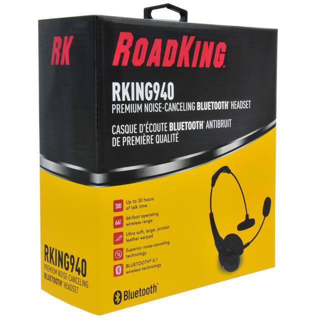 RoadKing Noise-Canceling Headset with Mic for Hands-Free