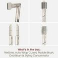 thumbnail image 3 of 4 In 1 Multifunctional Barber Stuff Mens Grooming Hair Curling Roller Brush T Liners Hair Cutting and Blow Dryer Combination Happy Everything Mini Attachments New Year Haircut Apron for, 3 of 8