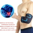 thumbnail image 4 of Codera elástica para hombre y mujer, funda de compresión para deportes, tendinitis, golfista, alivio del dolor de tenis, 1 ud., 4 of 5
