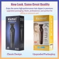 thumbnail image 7 of KEMEI 2299 Cordless Hair Clippers for Men Professional Zero Gapped Trimmer & Barber Haircut Cutting Kit, Ideal Gifts for Men, 7 of 7