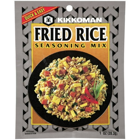 Kikkoman Fried Rice Seasoning Mix, 1 oz - Walmart.com