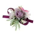thumbnail image 3 of Novia Novia Muñeca Ramillete Honor Flores De Mano Decoración Sunnimix Muñequera Ramillete de mano, 3 of 8