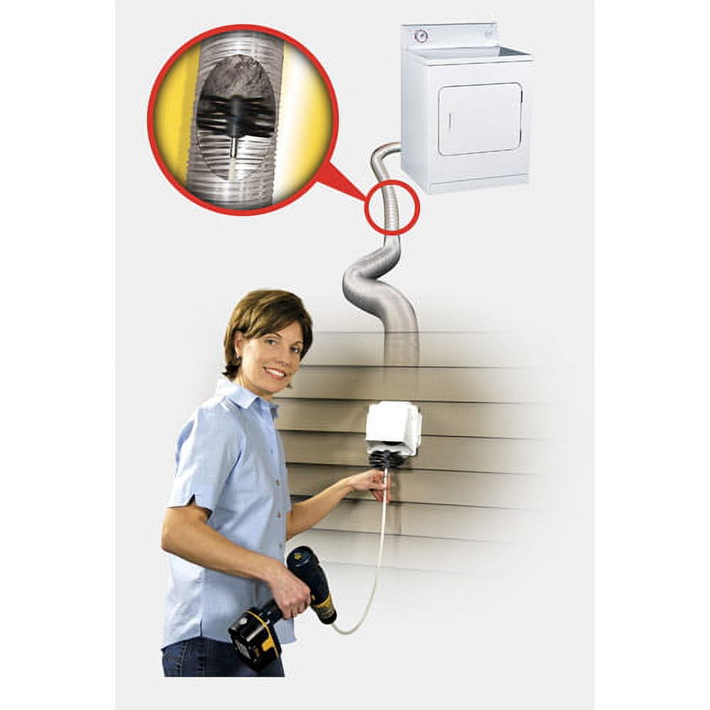 RLE202 LintEater Dryer Vent Cleaning System