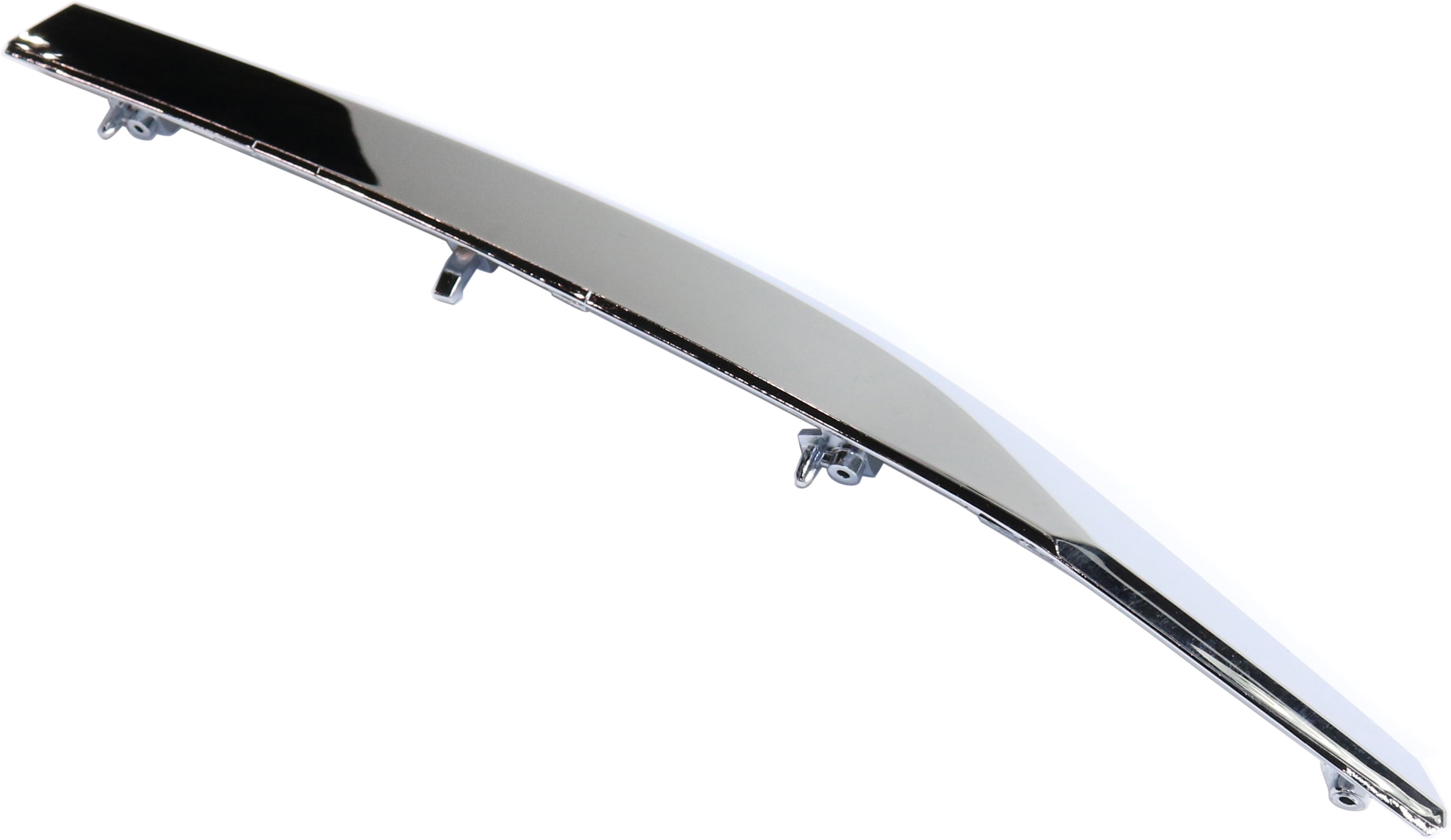 Grille Trim Compatible with 2015-2016 Honda CR-V Right Passenger Side, Upper Chrome