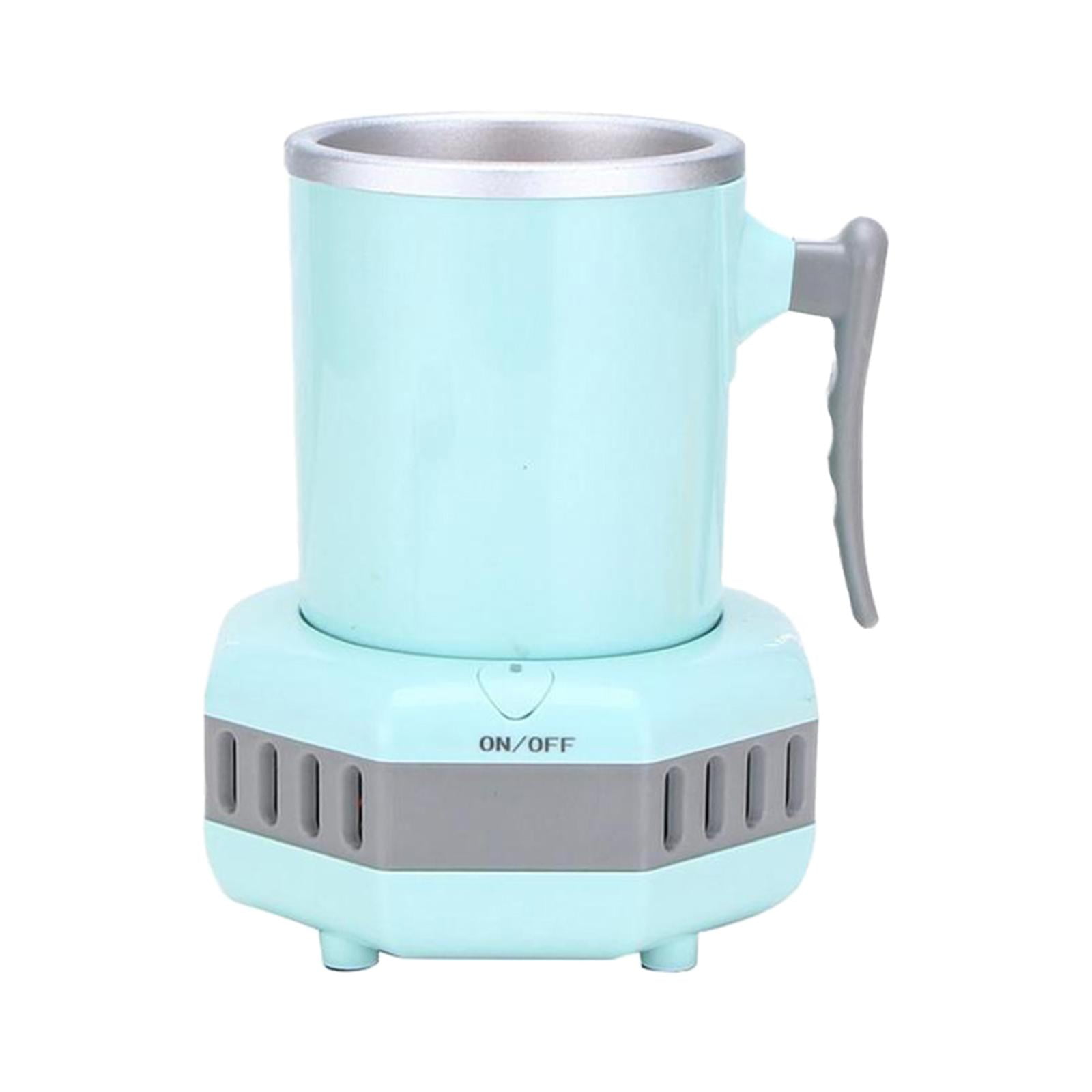 Axioma Mini Desktop Quick Electric Beverage Cup Cooler Kettle Small Appliance US Blue